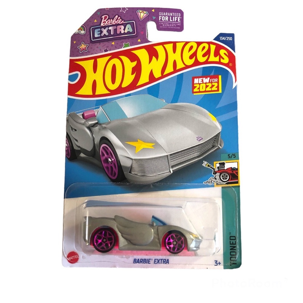 Mattel Hot Wheels Barbie Extra TOONED